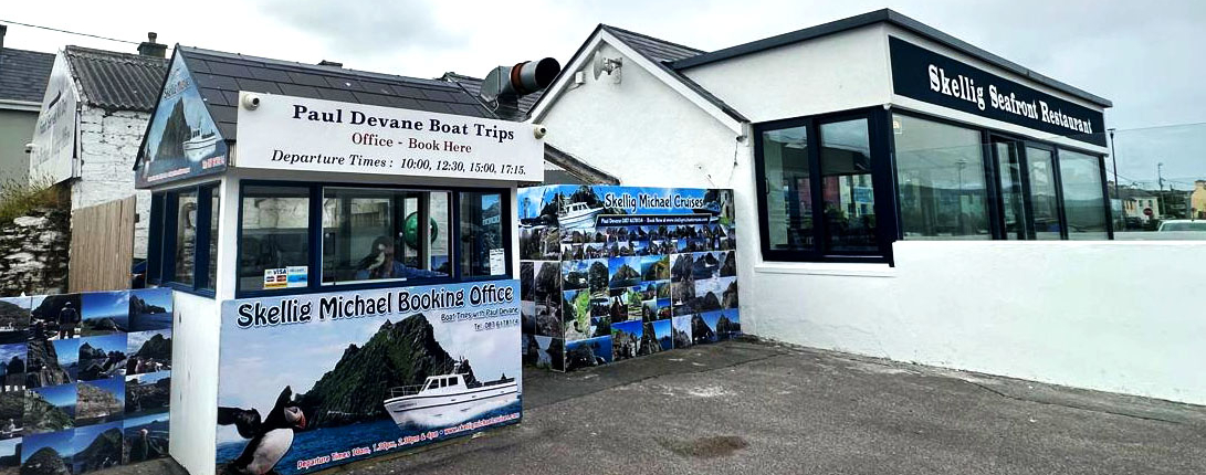 booking office and skellig seafront restaurant portmagee